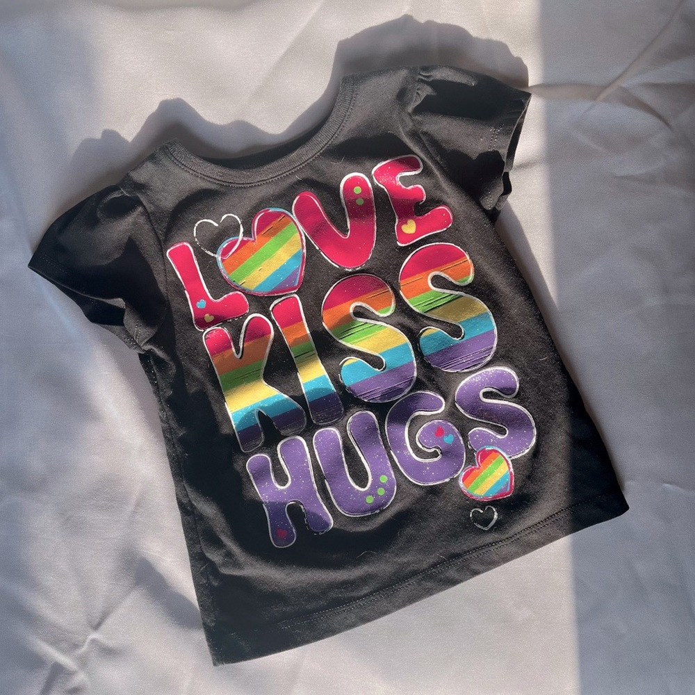 Retro funky toddler top